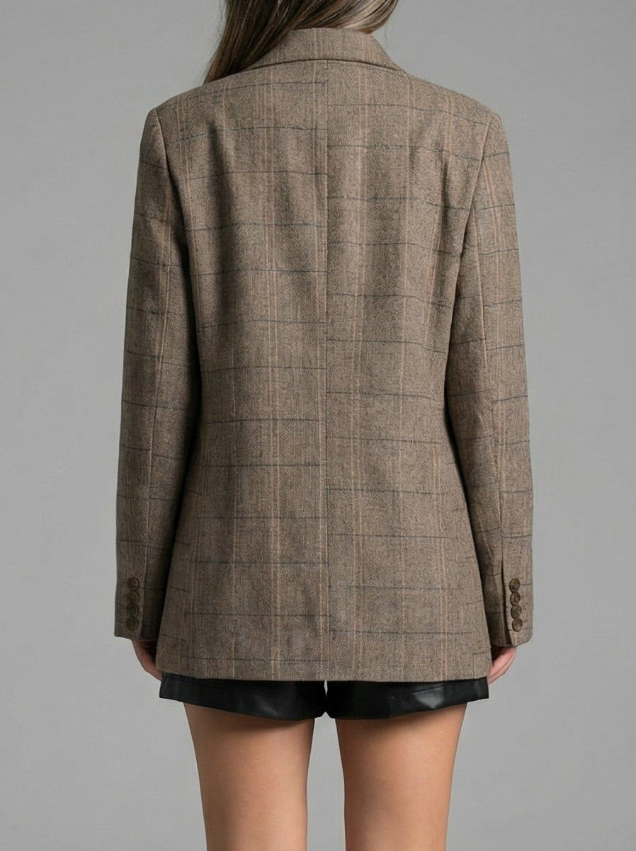 Blazer Escocés Naila