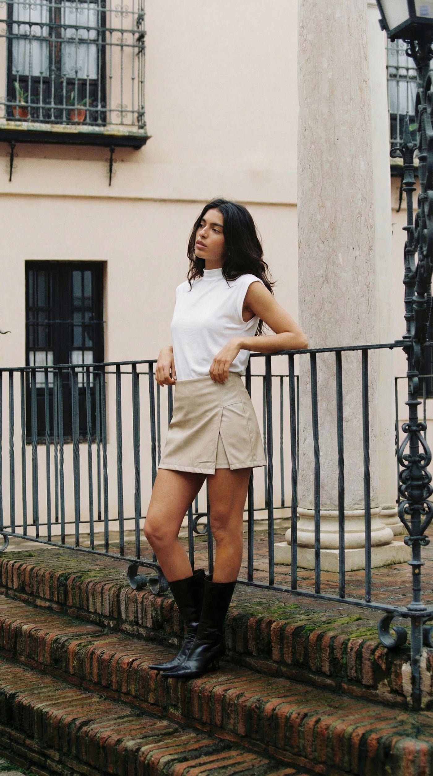 Polera Artenisa Blanca