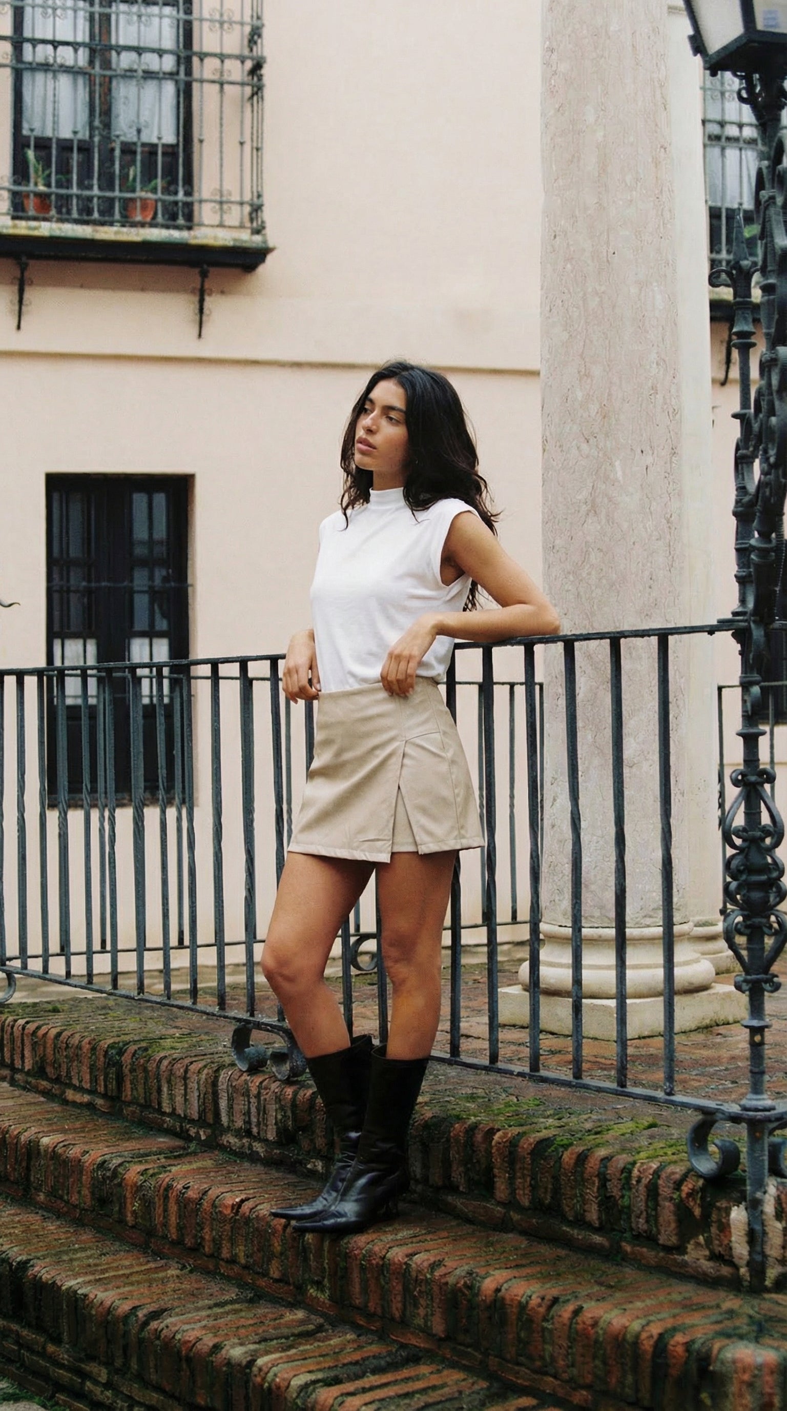 Polera Artenisa Blanca