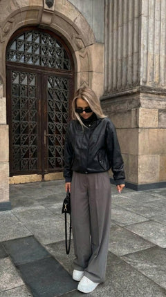 Chaqueta Ecocuero Anuri Negra